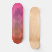 Diamond-patroon Persoonlijk Skateboard (Voorkant)