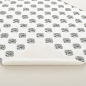 Diamond-patroon Sherpa Deken (3/4)