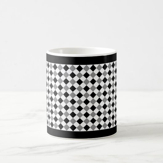 Diamond Pattern #1-1 Koffiemok (Center)