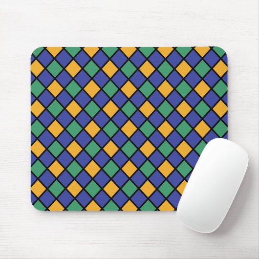Diamond Pattern #84 Muismat (Met muis)