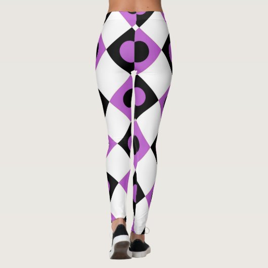 Diamond Pattern #92 Leggings (Achterkant)