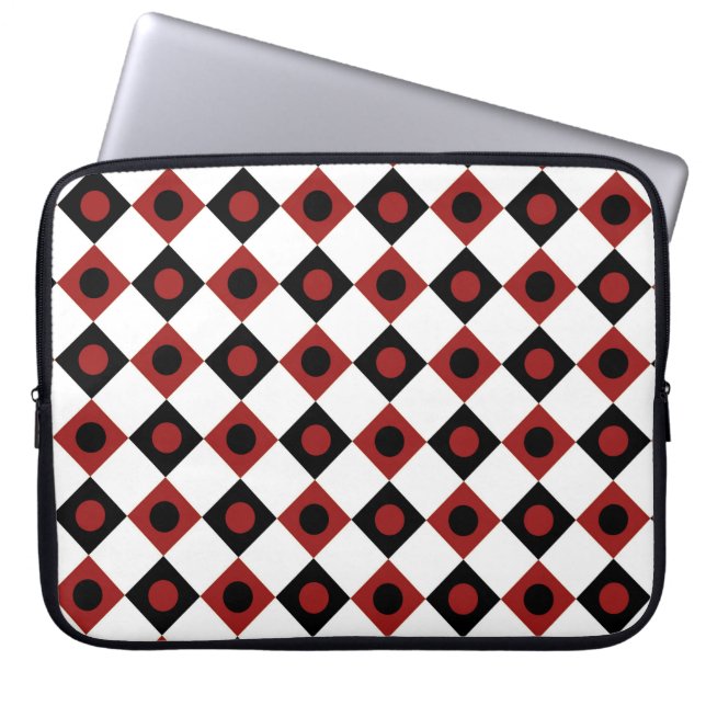 Diamond Pattern #96 Laptop Sleeve (Voorkant)