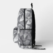 Diamond Pattern - Abstract veelhoek Bedrukte Rugzak (Rechts)