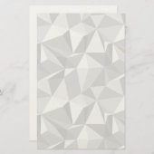 Diamond Pattern - Abstract veelhoek Briefpapier (Voorkant / Achterkant)
