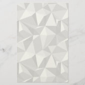 Diamond Pattern - Abstract veelhoek Briefpapier (Voorkant)