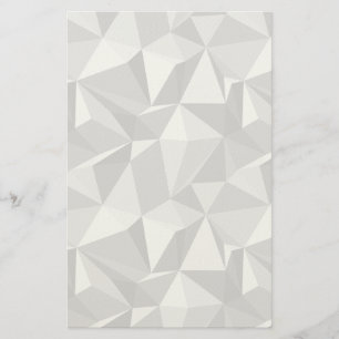 Diamond Pattern - Abstract veelhoek Briefpapier