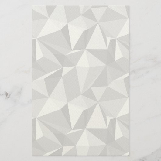 Diamond Pattern - Abstract veelhoek Briefpapier (Voorkant)