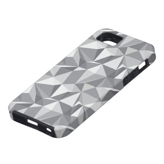 Diamond Pattern - Abstract veelhoek Case-Mate iPhone Case (Onderkant)