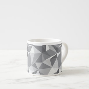 Diamond Pattern - Abstract veelhoek Espresso Kop