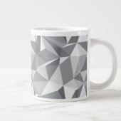 Diamond Pattern - Abstract veelhoek Grote Koffiekop (Rechts)