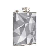 Diamond Pattern - Abstract veelhoek Heupfles (Rechts)