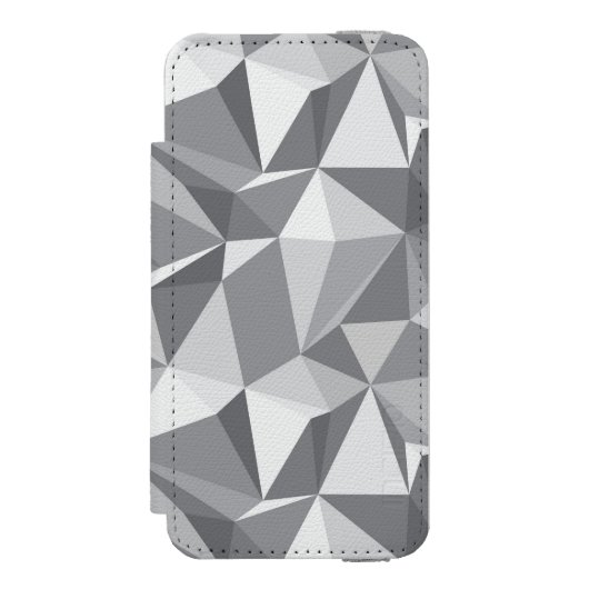Diamond Pattern - Abstract veelhoek Incipio iPhone Portemonnee Hoesje (Voorkant Agenda)