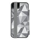 Diamond Pattern - Abstract veelhoek Incipio iPhone Portemonnee Hoesje (Agenda Achterkant)