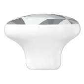 Diamond Pattern - Abstract veelhoek Keramische Knop (Zijkant)