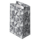 Diamond Pattern - Abstract veelhoek Klein Cadeauzakje (Voorkant Gekanteld)