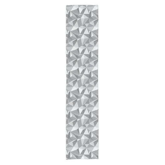 Diamond Pattern - Abstract veelhoek Korte Tafelloper (Voorkant)