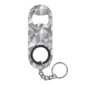 Diamond Pattern - Abstract veelhoek Mini Flessenopener (Achterkant)