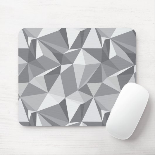 Diamond Pattern - Abstract veelhoek Muismat (Met muis)