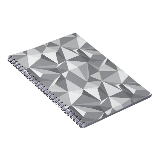 Diamond Pattern - Abstract veelhoek Notitieboek (Rechterzijde)