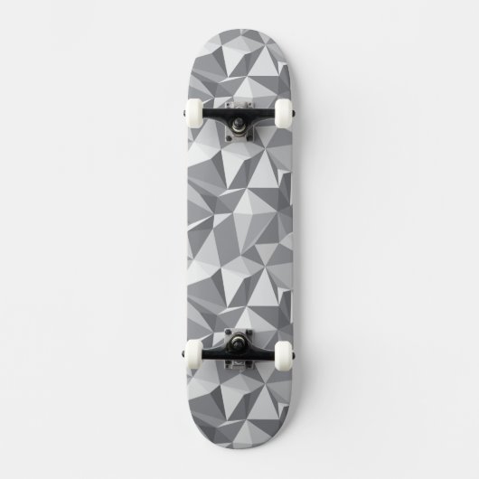 Diamond Pattern - Abstract veelhoek Persoonlijk Skateboard (Voorkant)