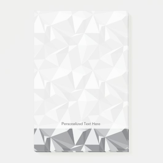 Diamond Pattern - Abstract veelhoek Post-it® Notes (Voorkant)