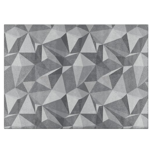 Diamond Pattern - Abstract veelhoek Snijplank (Voorkant)