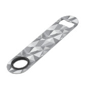 Diamond Pattern - Abstract veelhoek Speed Flessenopener (Achterkant Gekanteld)