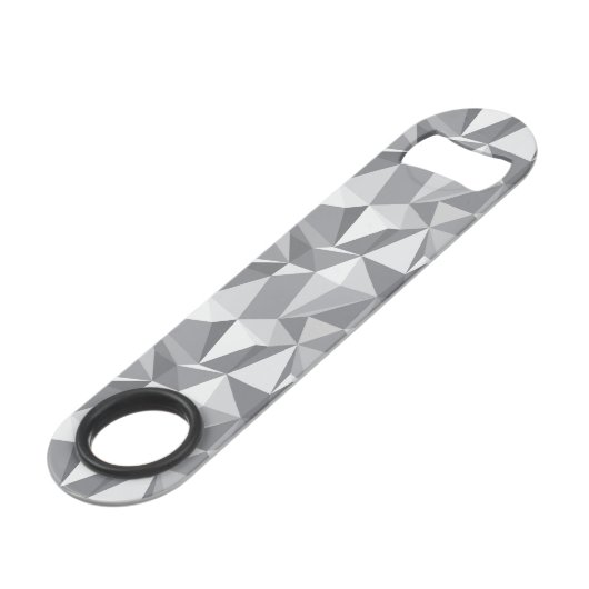 Diamond Pattern - Abstract veelhoek Speed Flessenopener (Achterkant Gekanteld)