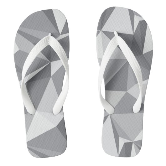 Diamond Pattern - Abstract veelhoek Teenslippers (Voetbed)