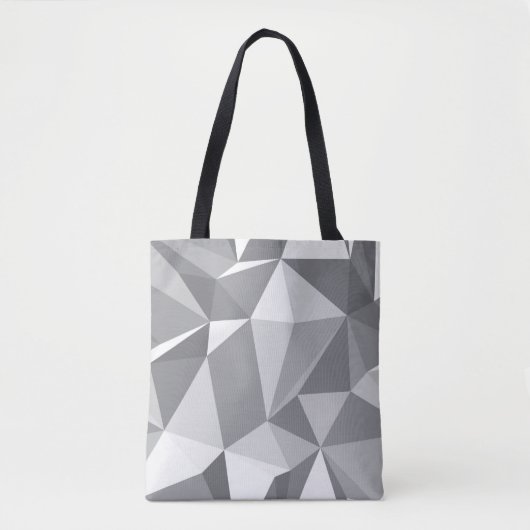Diamond Pattern - Abstract veelhoek Tote Bag (Voorkant)