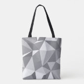 Diamond Pattern - Abstract veelhoek Tote Bag (Achterkant)