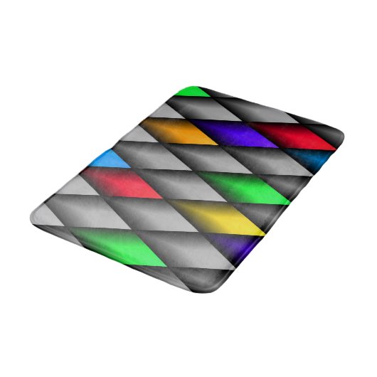 Diamond Pattern Badmat (Gekanteld)