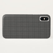 Diamond Pattern Black and White Case-Mate iPhone Case (Achterkant (horizontaal))
