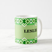 Diamond Pattern Coffee Mugs Koffiemok (Voorkant rechts)