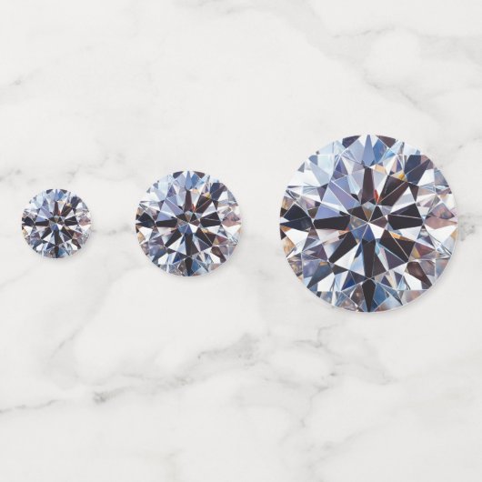 Diamond Pattern Confetti (Achterkanten)