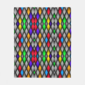 Diamond Pattern Fleece Deken (Voorkant)