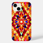 Diamond Pattern Full Shine Emissie Mobiel Case-Mate iPhone Case (Achterkant)