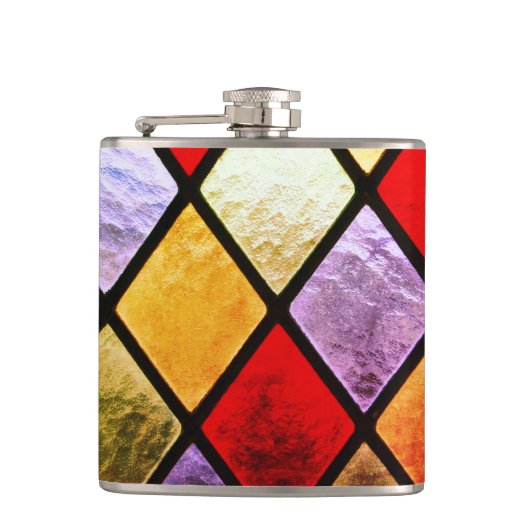 Diamond Pattern Heupfles (Voorkant)