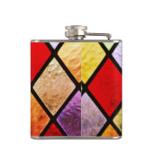 Diamond Pattern Heupfles (Achterkant)