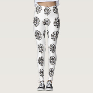 Diamond Pattern Leggings