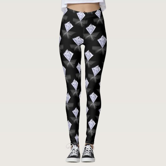Diamond Pattern Leggings (Voorkant)