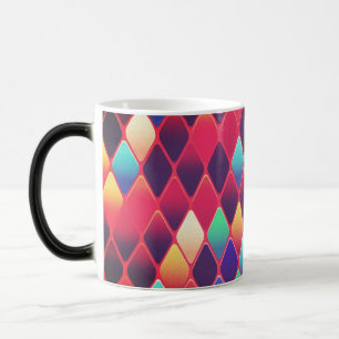 Diamond Pattern Magische Mok