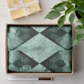 Diamond Pattern met Florals Decoupage Tissuepapier (Geschenk)