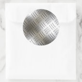 Diamond Pattern Metal Let Stickers (Tas)