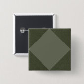 Diamond Pattern Moss Green Pin Button (Voorkant /achterkant)