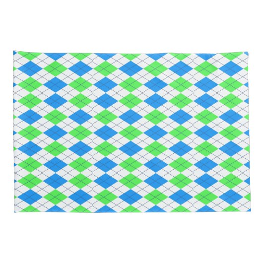 Diamond Pattern Pillow Hoesjes Kussensloop (Achterkant-Rechts)