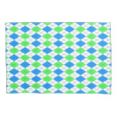 Diamond Pattern Pillow Hoesjes Kussensloop (Voorkant-Links)