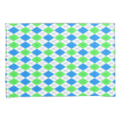 Diamond Pattern Pillow Hoesjes Kussensloop (Voorkant-Rechts)