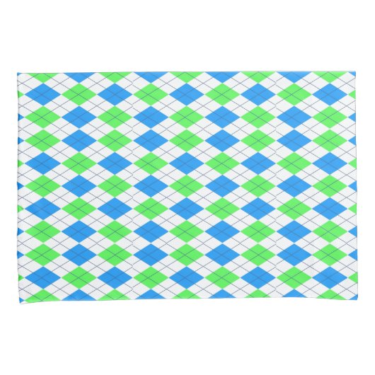 Diamond Pattern Pillow Hoesjes Kussensloop (Voorkant-Rechts)
