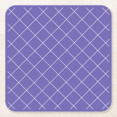 Diamond Pattern purple Kartonnen Onderzetters (Voorkant)